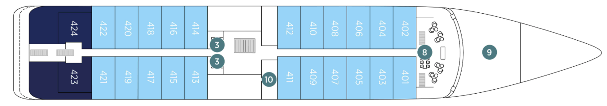 Observation Deck plan